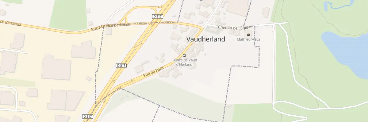Plan du 14 Rue de Paris à Vaudherland