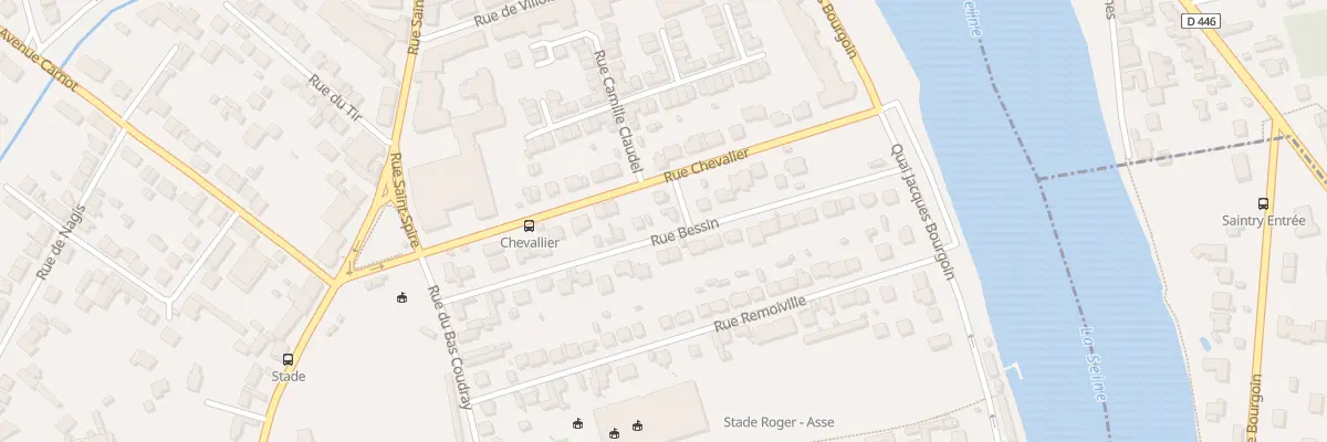 Plan du 20 Rue Bessin à Corbeil-Essonnes