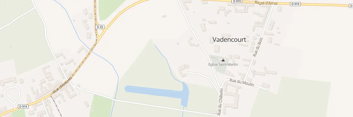 Plan du 1 Rue des Tilleuls à Vadencourt