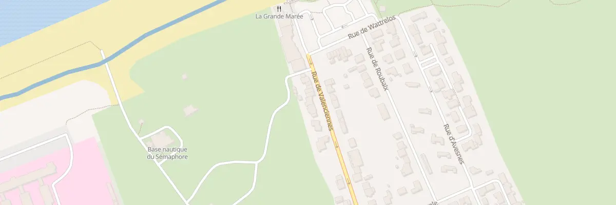 Plan du 123 Rue de Valenciennes à Zuydcoote