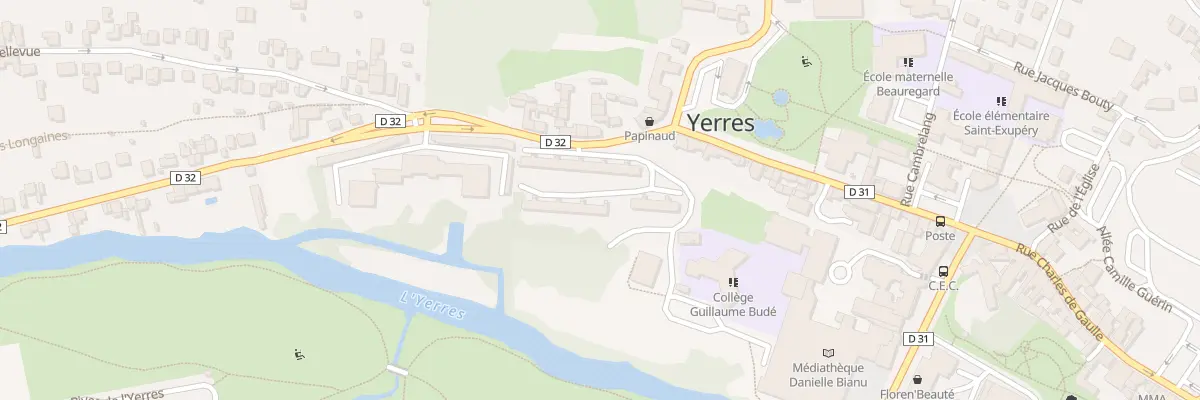 Plan du 121 Rue Charles de Gaulle à Yerres