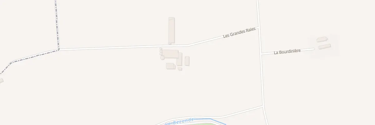 Plan du 5044 Les Grandes Raies à Ouzouer-sous-Bellegarde
