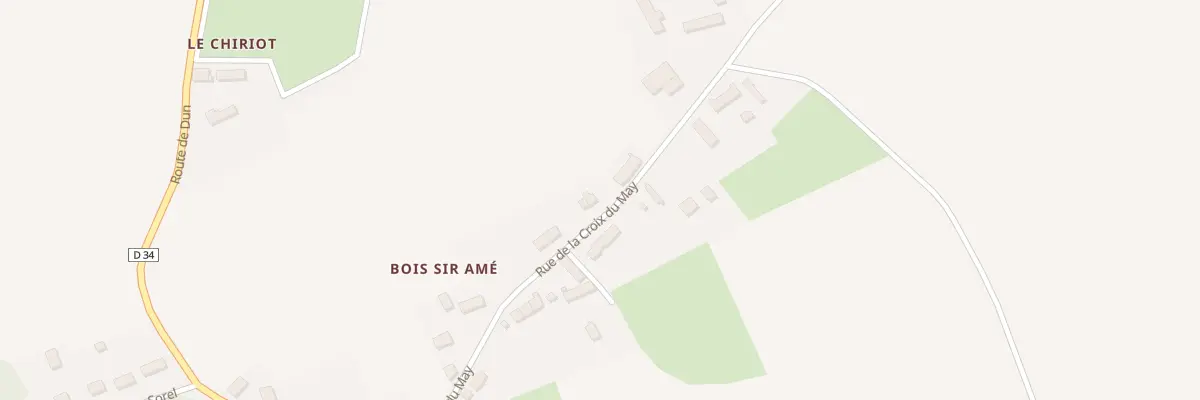 Plan du 9 Rue de la Croix du May à Vorly