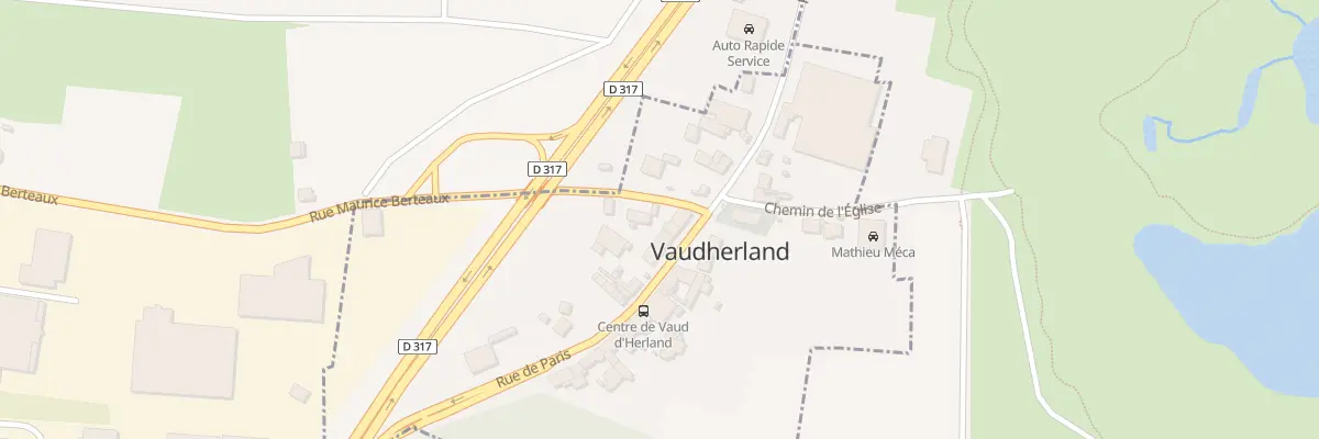 Plan du 13 Rue de Paris à Vaudherland