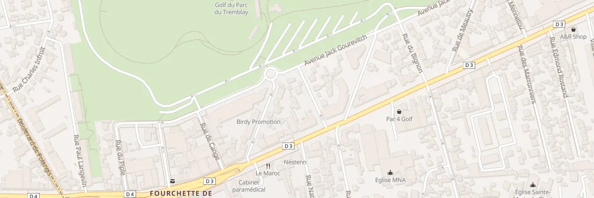 Plan du 7 Rue Lessart le Chene à Champigny-sur-Marne