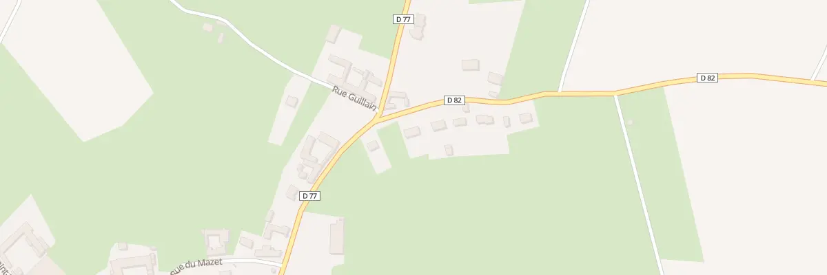 Plan du 1 Rue de Berles à Frévillers