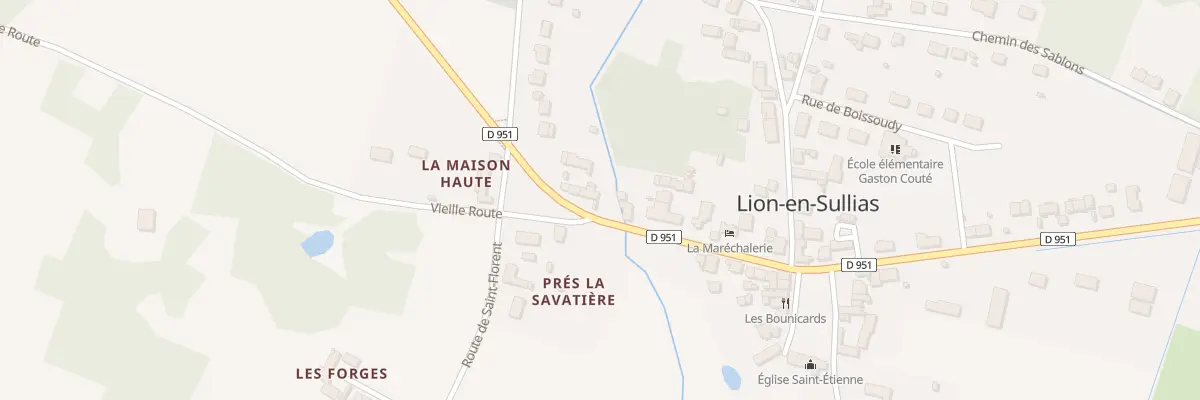 Plan du 5034 Rte de Sully Loire à Lion-en-Sullias