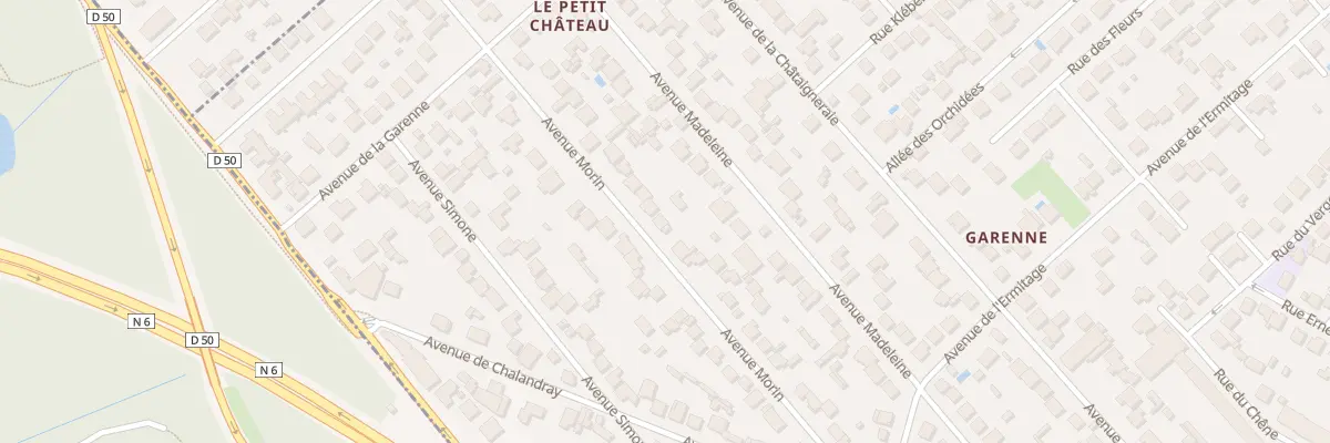 Plan du 64 Av Morin à Brunoy