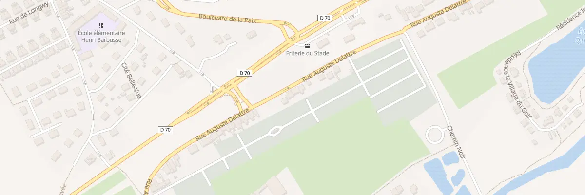 Plan du 66 Rue Auguste Delattre à Calonne-Ricouart