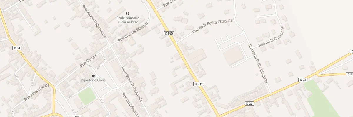 Plan du 43 Rue du Cardinal Mercier à Moreuil