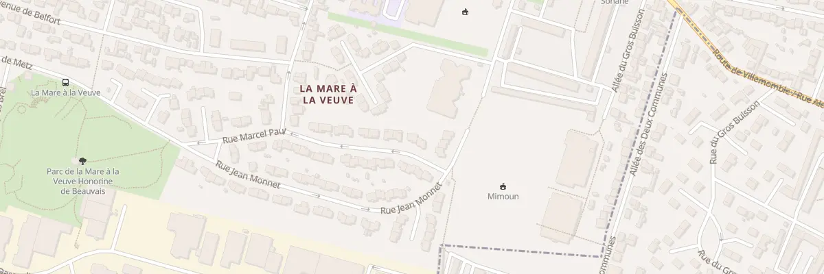 Plan du 27 Rue Marcel Paul à Bondy