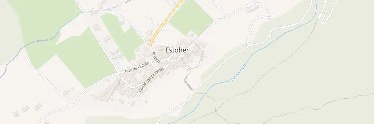 Plan du 99 Village à Estoher