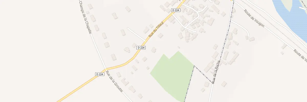 Plan du 160 Rue du Tilleuil à Bouzais