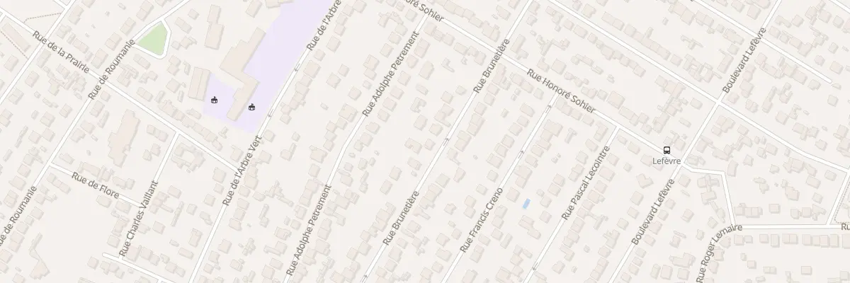 Plan du 71 Rue Brunetière à Aulnay-sous-Bois