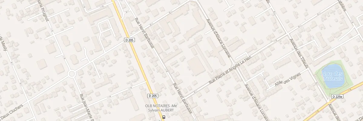 Plan du 25 Rue Henri Barbusse à Limeil-Brévannes