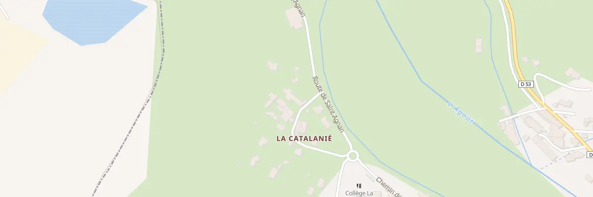Plan du 8 Ham de La Catalanié à Brassac