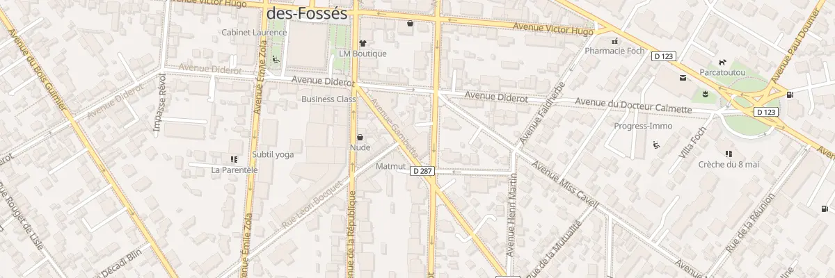 Plan du 24 Av Carnot à Saint-Maur-des-Fossés