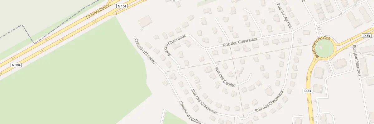 Plan du 26 Rue des Chevreaux à Saint-Germain-lès-Corbeil