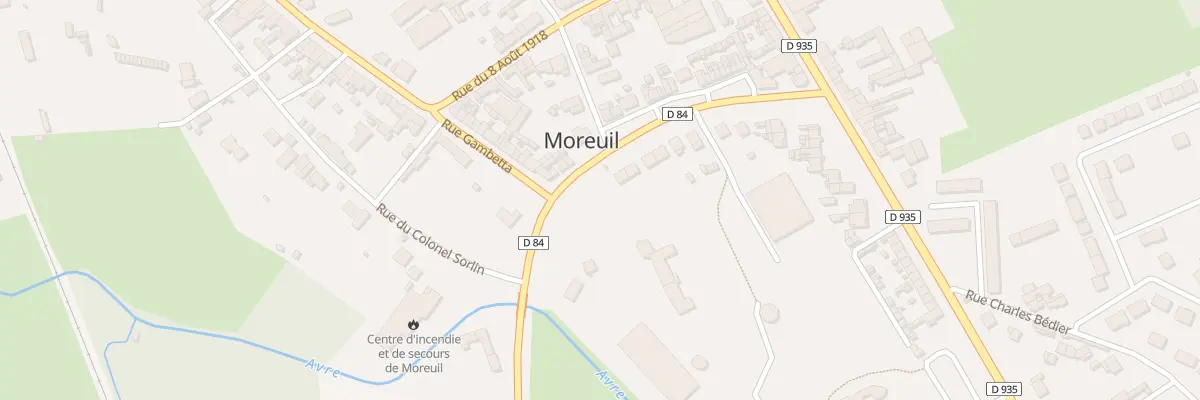 Plan du 39 Rue de Créqui à Moreuil