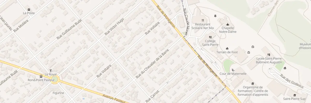 Plan du 71B Rue Chevalier de la Barre à Yerres