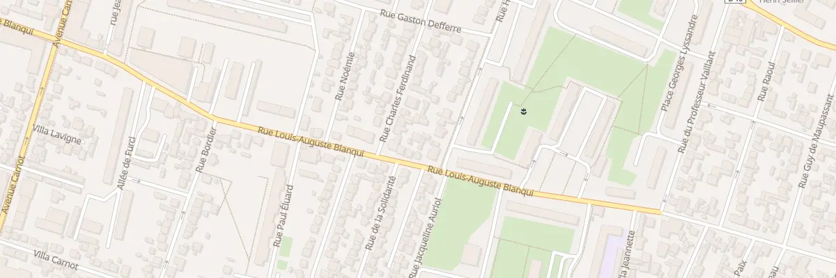 Plan du 91 Rue Louis Auguste Blanqui à Bondy