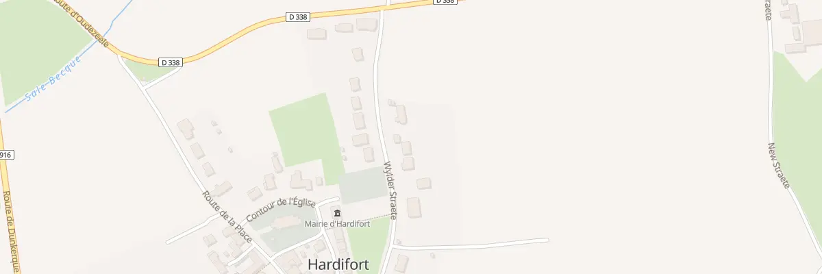 Plan du 275 Rte Wylder Straete à Hardifort