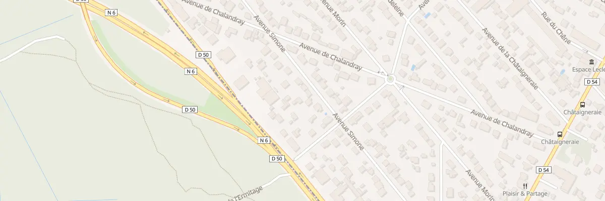 Plan du 41 Av Simone à Brunoy