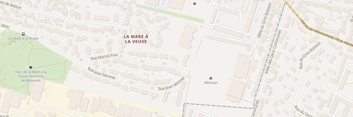 Plan du 29 Rue Marcel Paul à Bondy