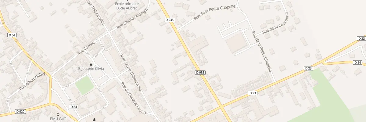 Plan du 39 Rue du Cardinal Mercier à Moreuil