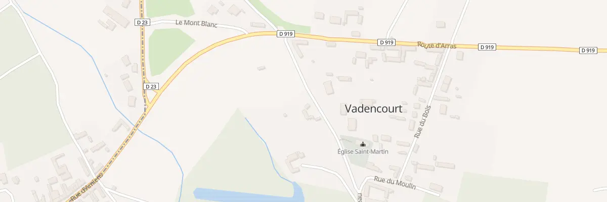 Plan du 3 Rue des Tilleuls à Vadencourt