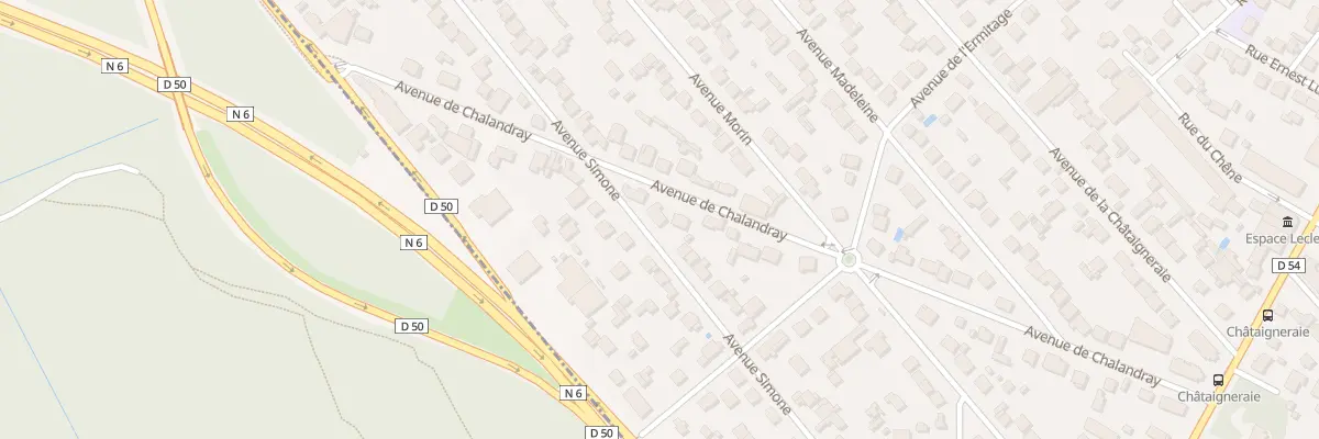 Plan du 37 Av de Chalandray à Brunoy