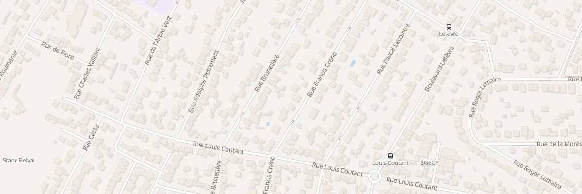 Plan du 59B Rue Francis Créno à Aulnay-sous-Bois