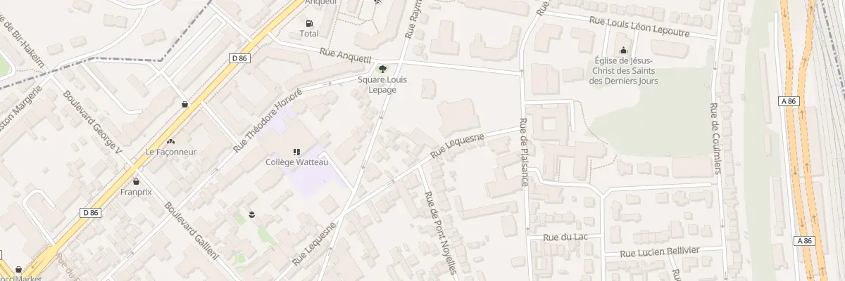 Plan du 53 Rue Lequesne à Nogent-sur-Marne
