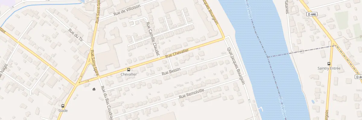 Plan du 16 Rue Bessin à Corbeil-Essonnes