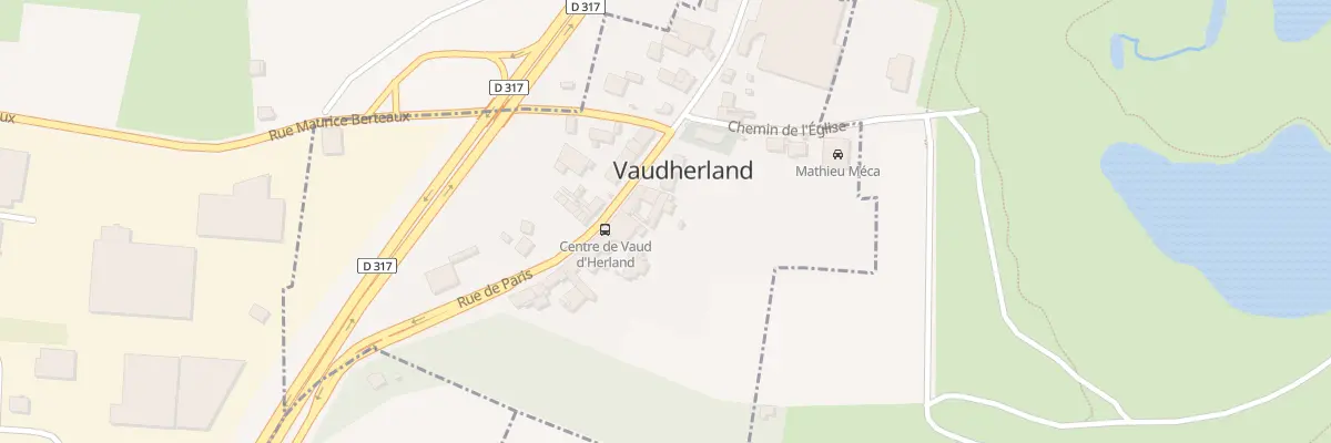 Plan du 20 Rue de Paris à Vaudherland