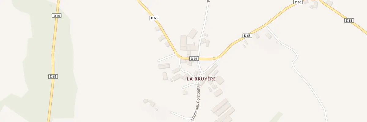 Plan du 5124 La Bruyere à Manhac