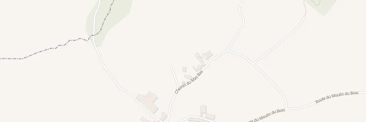 Plan du 5411F Le Bosc de Peyrassie à Saint-Jean-Delnous