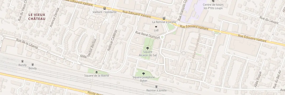 Plan du 10 Rue Alexandra David Neel à Bondy