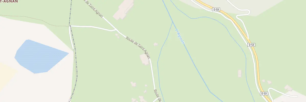 Plan du 2 Rte de Saint-Agnan à Brassac