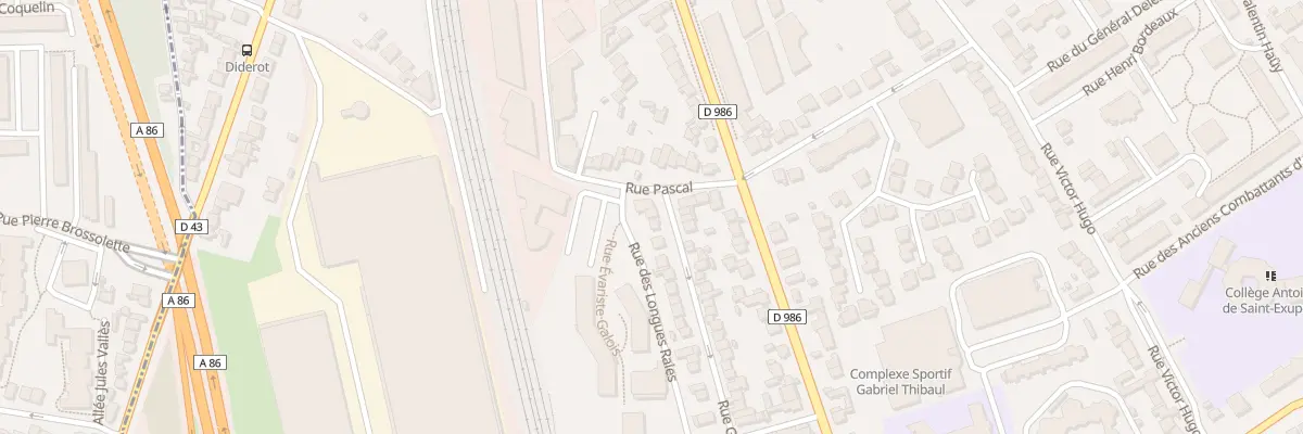 Plan du 4 Rue Galilée à Rosny-sous-Bois