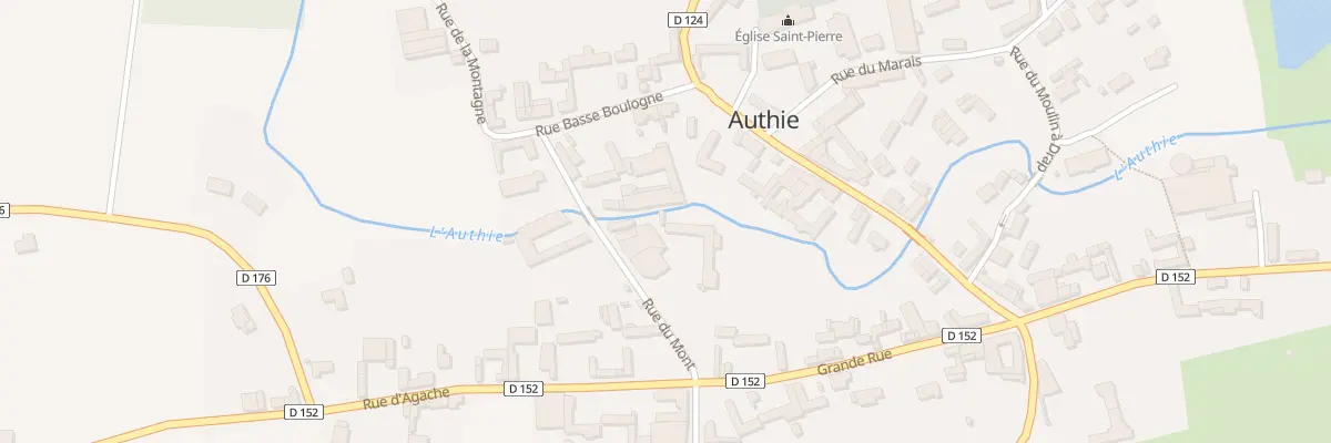 Plan du 4 Rue Basse Boulogne à Authie