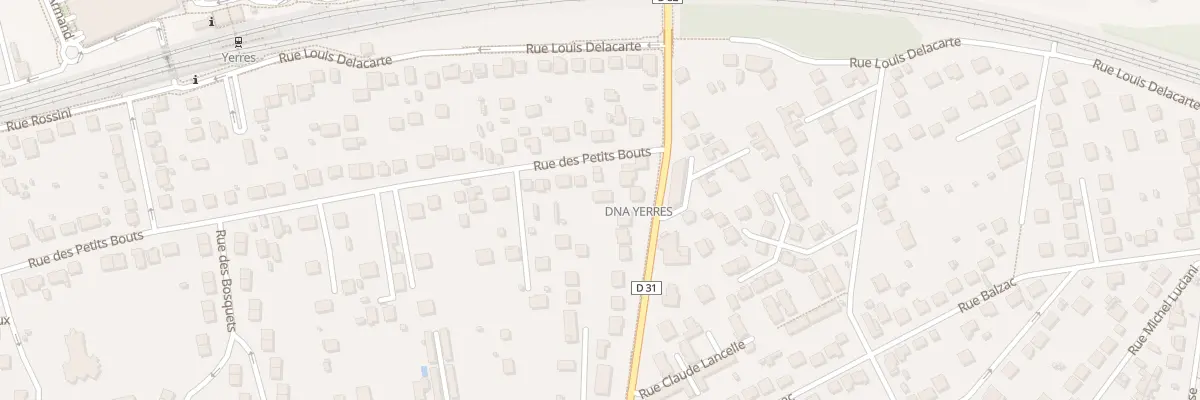 Plan du 78B Rue Gabriel Péri à Yerres