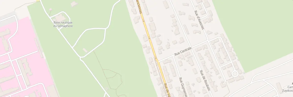 Plan du 91 Rue de Valenciennes à Zuydcoote