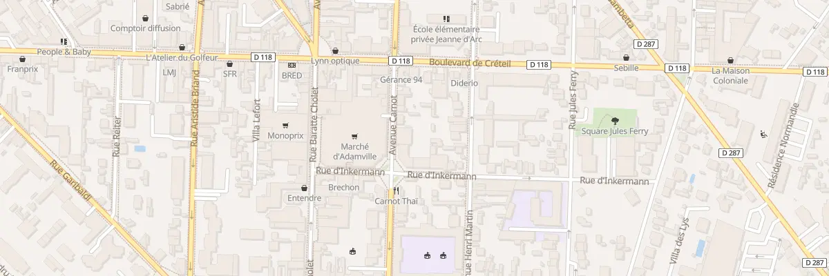 Plan du 79 Av Carnot à Saint-Maur-des-Fossés