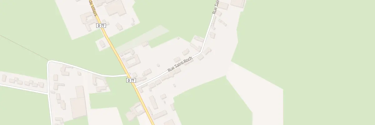 Plan du 7 Rue Saint Roch à Monchy-Breton