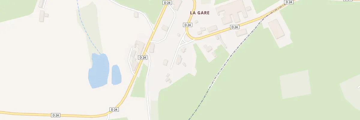 Plan du 6 La Gare à Reterre