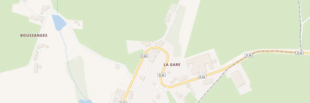 Plan du 2 La Gare à Reterre