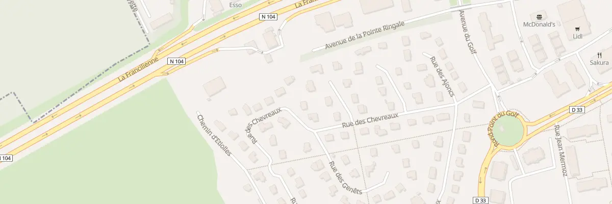 Plan du 3 Rue des Chevreaux à Saint-Germain-lès-Corbeil