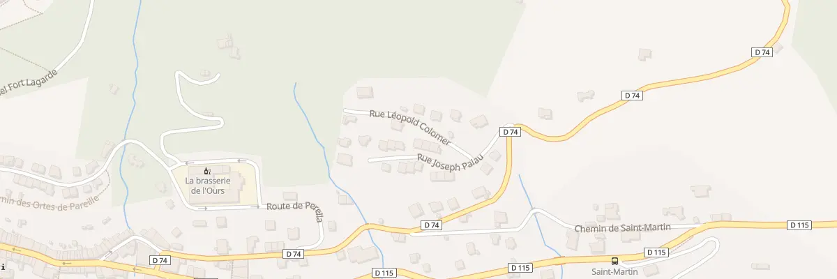 Plan du 6 Rue Joseph Palau à Prats-de-Mollo-la-Preste