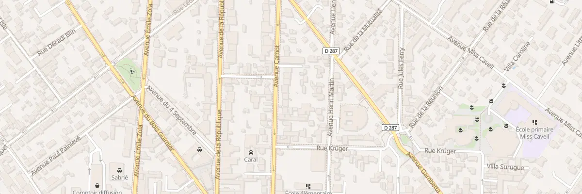 Plan du 47 Av Carnot à Saint-Maur-des-Fossés